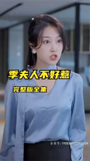 季夫人不好惹海报