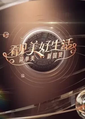 看见美好生活--简单美新国货海报