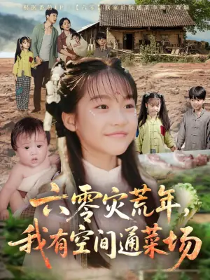 六零灾荒年,我有空间通菜场海报