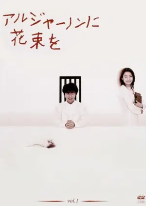 献给阿尔吉侬的花束海报