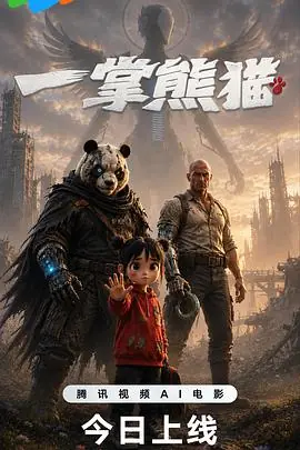 一掌熊猫海报