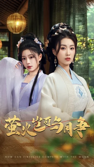 萤火岂可与月争海报