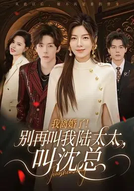 我离婚了!别再叫我陆太太,叫沈总海报