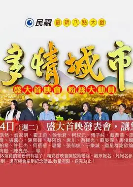 多情城市海报
