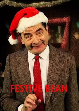 憨豆先生的圣诞节海报