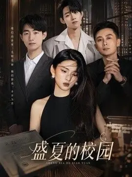 盛夏的校园海报