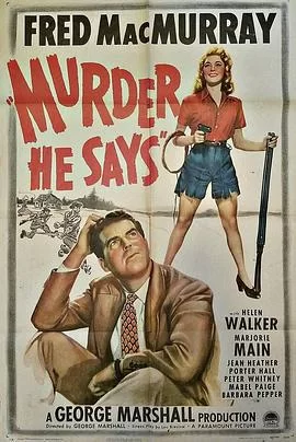 乌龙谋杀案海报