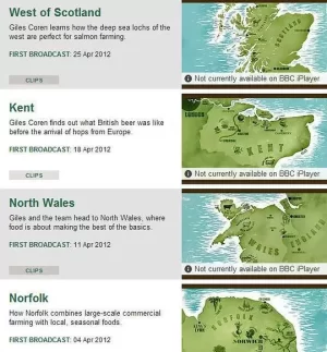 舌尖上的英国海报