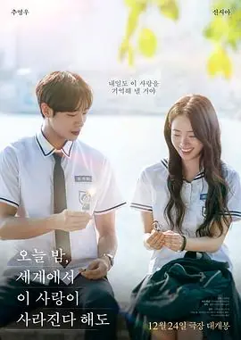 今夜,就算这份爱恋从世界上消失(韩国版)海报