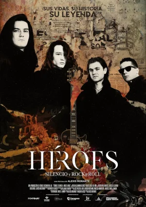 英雄们沉默与摇滚海报