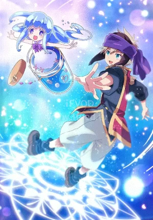 梅露可物语:无精打采的少年与瓶中少女海报