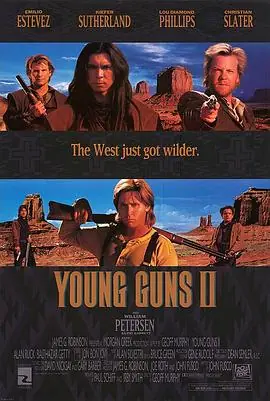 少壮屠龙阵2YoungGunsII海报