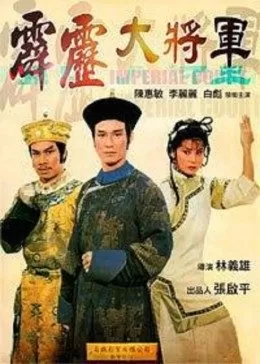 霹雳大将军海报