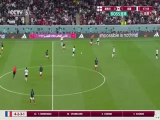 英格兰VS法国海报