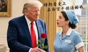 特朗普爱上在白宫干保洁的我海报