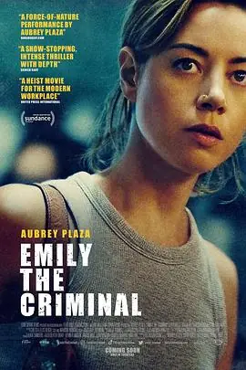 罪犯艾米丽EmilytheCriminal海报