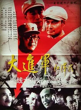 大进军-南线大追歼海报