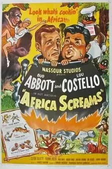 非洲滑稽人海报