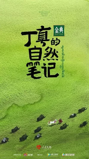 丁真的自然笔记海报