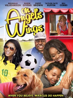 在天使的翅膀上海报