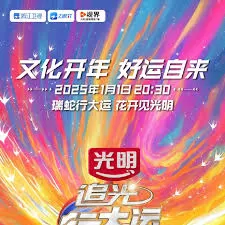 2025文化开年&middot;追光行大运海报