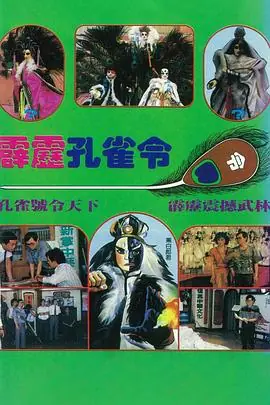 霹雳孔雀令海报