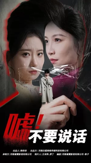 嘘!不要说话(伪颜之下)海报