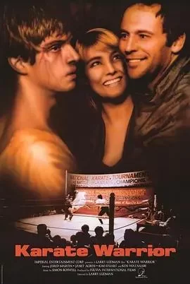 空手道少年海报