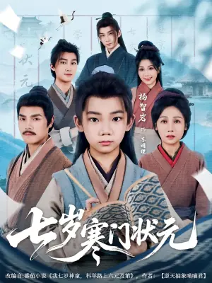 七岁寒门状元海报